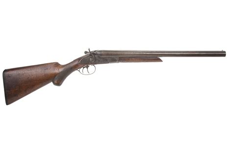 New York 12 Gage Double Barrel Shotgun Witherells Auction House