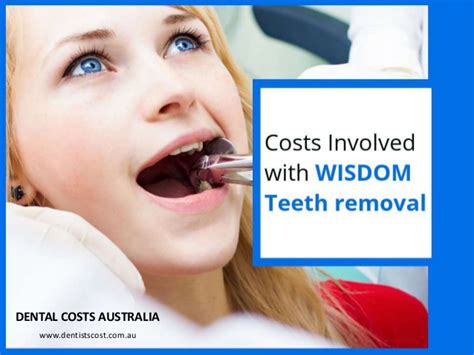 When you have a lingering pain in the back of your jaw, you begin asking yourself, how much will it cost me to remove my wisdom tooth? the extraction of a single wisdom tooth may end up costing you up to $800. Reliable Information about Wisdom Teeth Removal Cost in Sydney