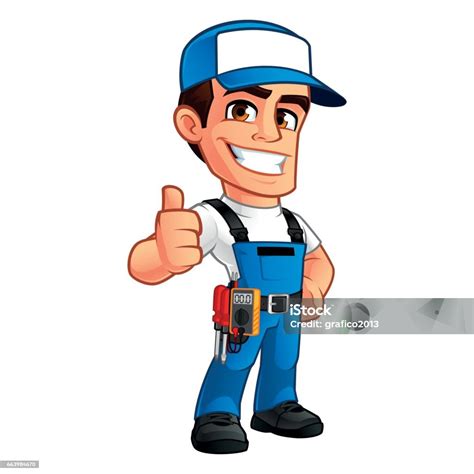 Electrician Stock Illustration Download Image Now Electrician