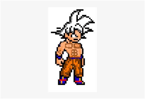 Pixel Art Goku Ultra Instinct Ssj4 Youtube