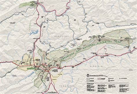 Cumberland Gap National Historical Park Map The World Map