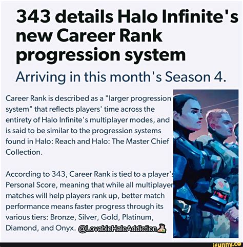 343 Details Halo Infinites New Career Rank Progression System Arriving