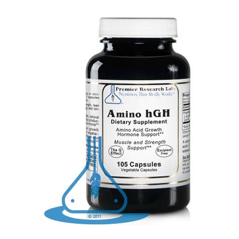 One such study was published in 2005 in the journal growth hormone and igf research (1). Amino hGH (Human Growth Hormone) by Premier Research Labs ...