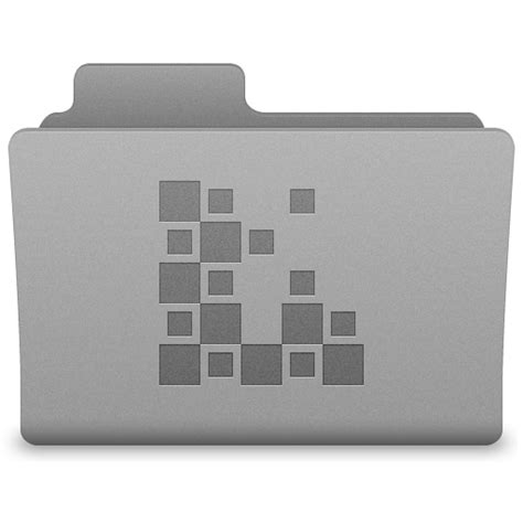 Grey Icons Folder Icon Latt For Os X Icons