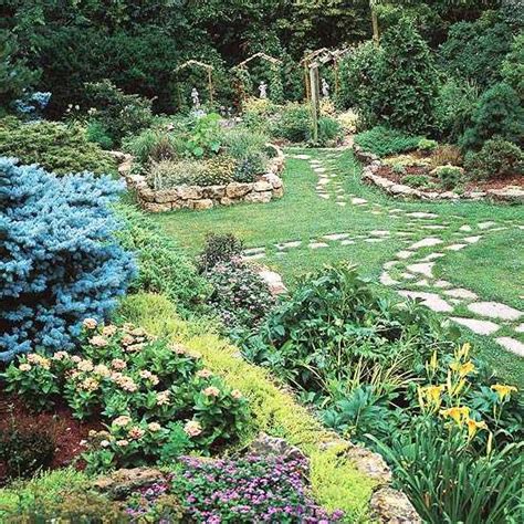 Garden Paths Design Ideas For Stepping Stones In The Garden