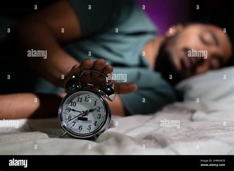 Man Wake Up Bed Hi Res Stock Photography And Images Alamy