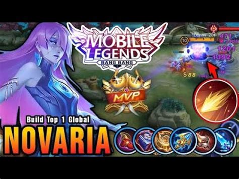 Novaria Best Build One Hit Build Novaria Gameplay Mobile