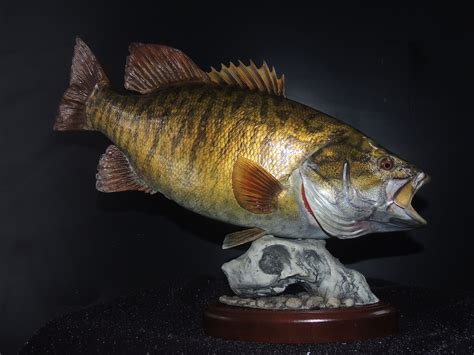 Fish Mounts Fish Replicas Taxidermy Home Décor Smallmouth Bass