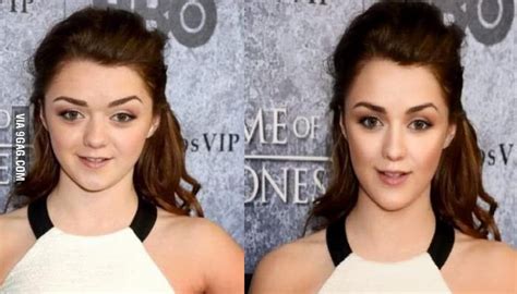 Maisie Williams Looks Better When You Stretch Out Her Face