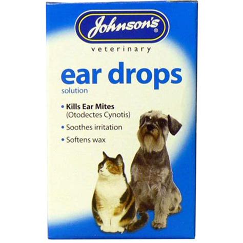 Johnsons Veterinary Dog And Cat Ear Drops