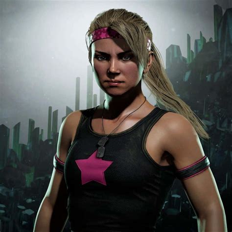 Download The Fierce And Powerful Sonya Blade From Mortal Kombat