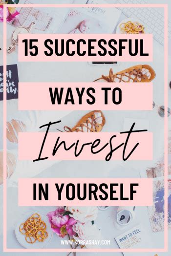 15 Successful Ways To Invest In Yourself Korra ~ Shay