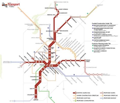 In An Atlanta Desperate For More Transit Options New Rail Plans For