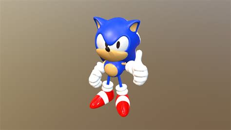 Sonic The Hedgehog 3d Model By Streak Thunderstorm