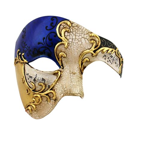 gold series phantom of the opera half face masquerade mask máscaras de mascarada máscaras de