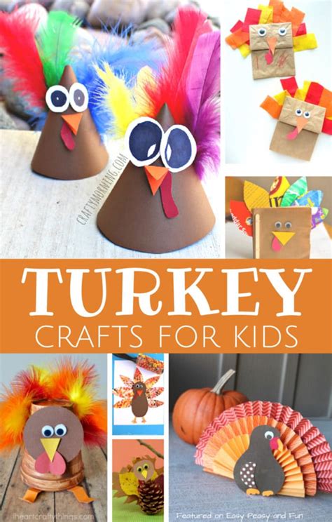 Turkey Crafts for Kids - Easy Peasy and Fun
