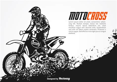 Free Vector Motocross Background Download Free Vector Art Stock