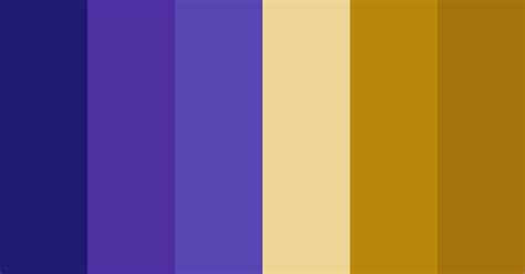 Blue Purple And Gold Color Scheme Blue