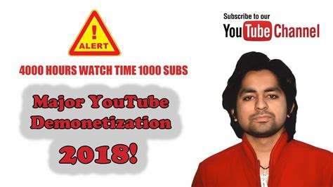 Major Youtube Demonetization 2018 Youtube
