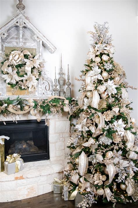 Gorgeous Gold And Silver Christmas Tree Alternatives Decorators