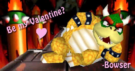 Bowser Be My Valentine Taymai Fun Mario Mario Party Bowser