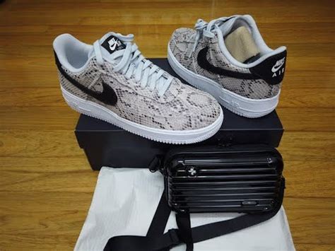 These shoes are made in italy with premium materials. Nike Air Force One 07 Premium Snakeskin Sneaker & Dior x ...