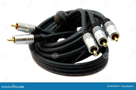 Cable Tv2 Stock Photo Image Of Cable Plug Steel Connection 9419378
