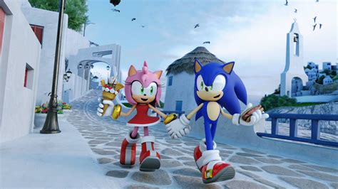 Sonic Mania Sonic And Amy Sonic Boom Amy Rose Amy Jump Sonic