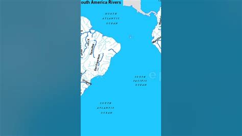 The Longest Rivers In South America Youtube