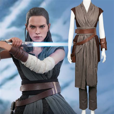 Buy New Star Wars 8 The Last Jedi Rey Costume Rey