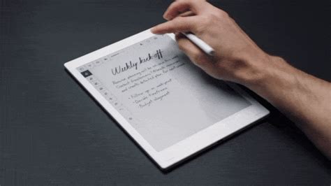 Remarkable Writing Tablet Updated With Remarkable Handwriting Ocr