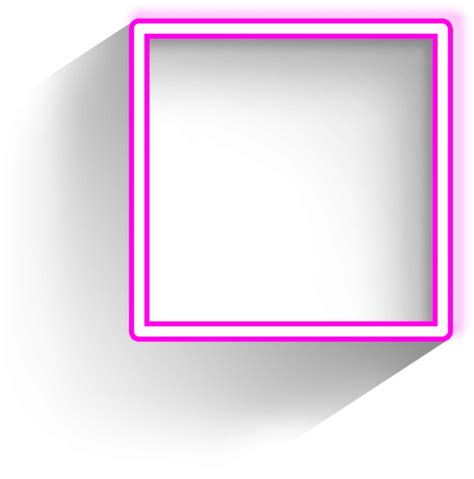 Pink Square Frame Transparent Png