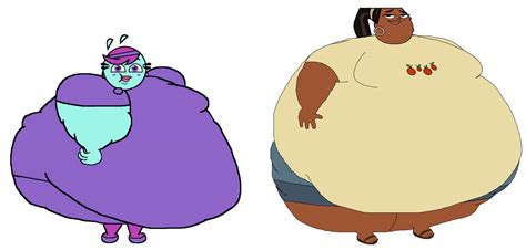 Fatter Leshawna And Fat Lina By Thegothengine On Deviantart