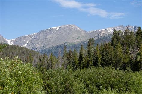 Scene From Rocky Mountain National Park Stock Photo Image Of