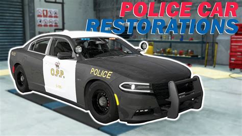 Police Car Restorations 1 Beamng Drive 4k Youtube