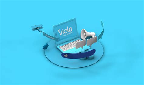 Viola Communications Social Media Ad On Behance