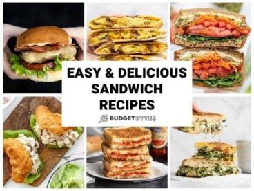 Easy Sandwich Recipes Budget Bytes