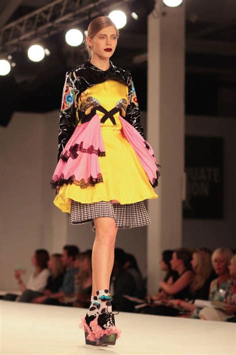 Natalie Dawson London Graduate Fashion Week Manchester School Of Art
