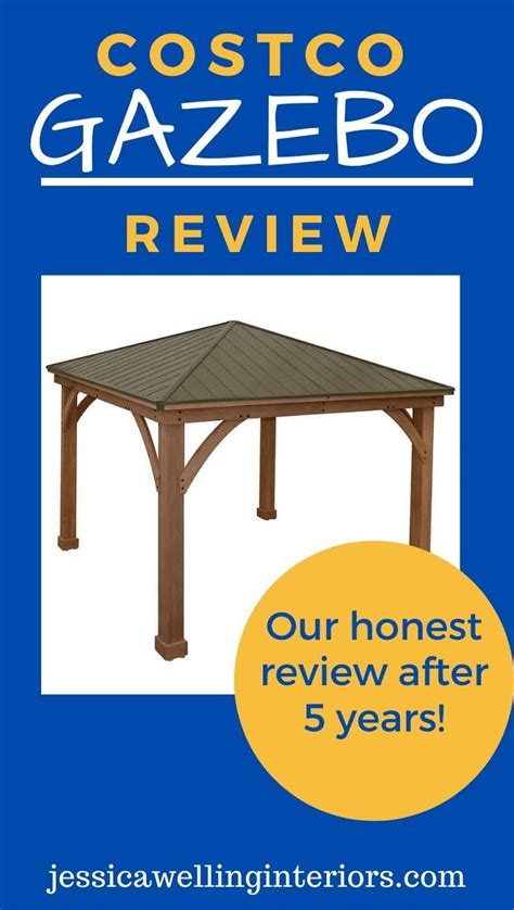 Assembly instructions expand your outdoor living space with the wood gazebo with aluminium roof by yardistry. Costco Gazebo Review: Our Experience After 5 Years ...