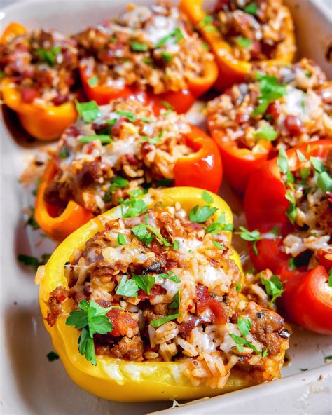 The italian soppressata is a traditional sausage that comes in many different regional varieties. Hot Italian Sausage Stuffed Peppers recipe by Stephanie | The Feedfeed