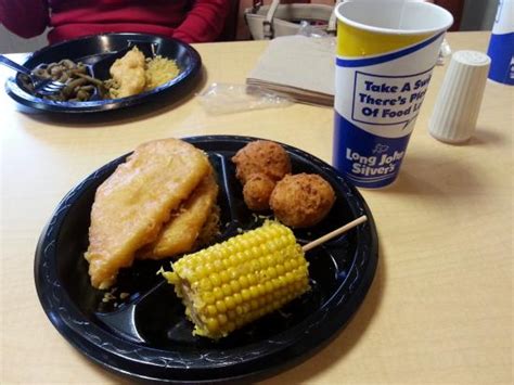 We usually stop here for lunch on our way into town, before even checking into our hotel. fish and hush puppies - Picture of Long John Silver's, Pigeon Forge - Tripadvisor