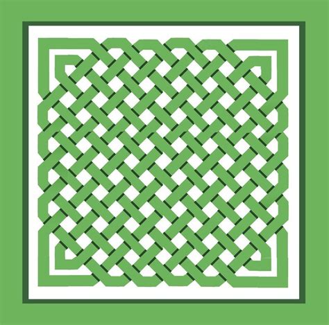 Large Celtic Weave Quilt Pattern Pdf File To Download Etsy In 2022