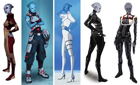 Asari Character Model Sheet Character Modeling Character Design Mass