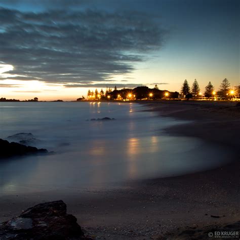 New Zealand Sunrise Early Morning In Mt Maunganui Bay Of Flickr