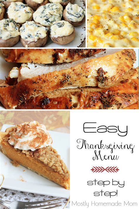 This method will work with any turkey: Easy Thanksgiving Dinner Menu | Mostly Homemade Mom