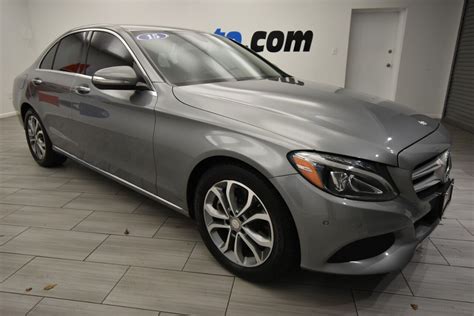 Used 2015 Mercedes Benz C Class C 300 4dr Sedan Stock 12304 Gray