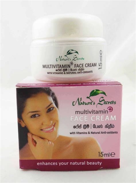 Natures Secrets Multivitamin Face Cream 15ml Leaving Your Face