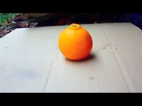 Exploding Orange Slow Motion Youtube