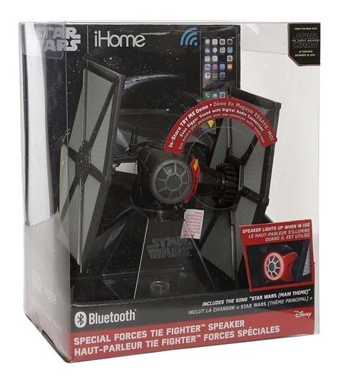 Star Wars Bocina Tie Fighter Bluetooth Speaker Nuevo 130000 En