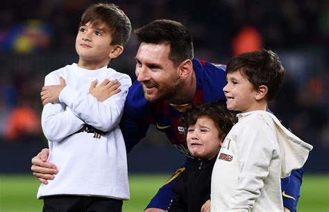 Messi Reveals Son Thiago Is Huge Fan Of Ronaldo 5 Others And Always
